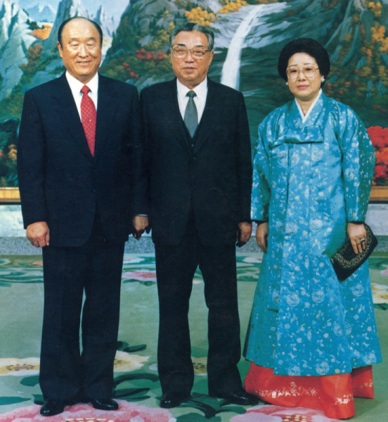 Incontro con Kim Il Sung